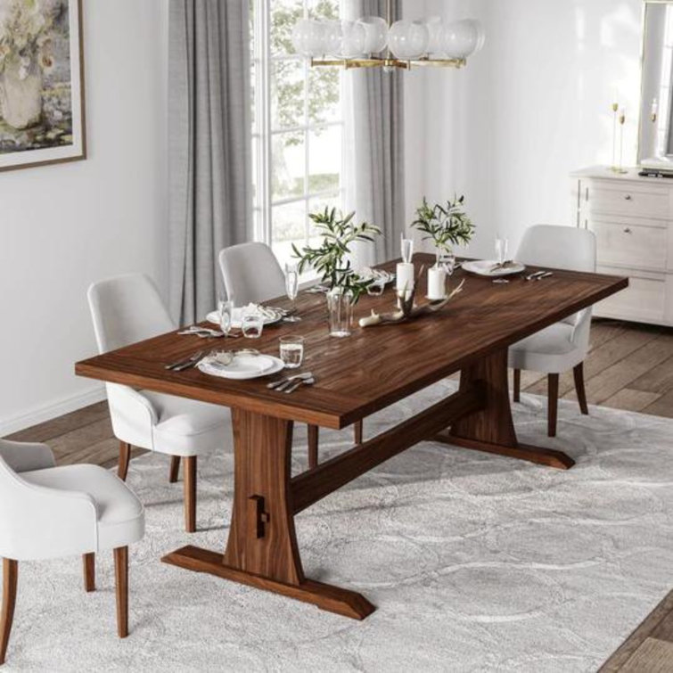 Brick Mill Craft Furniture Solid Wood Top Dining Table - Wayfair Canada